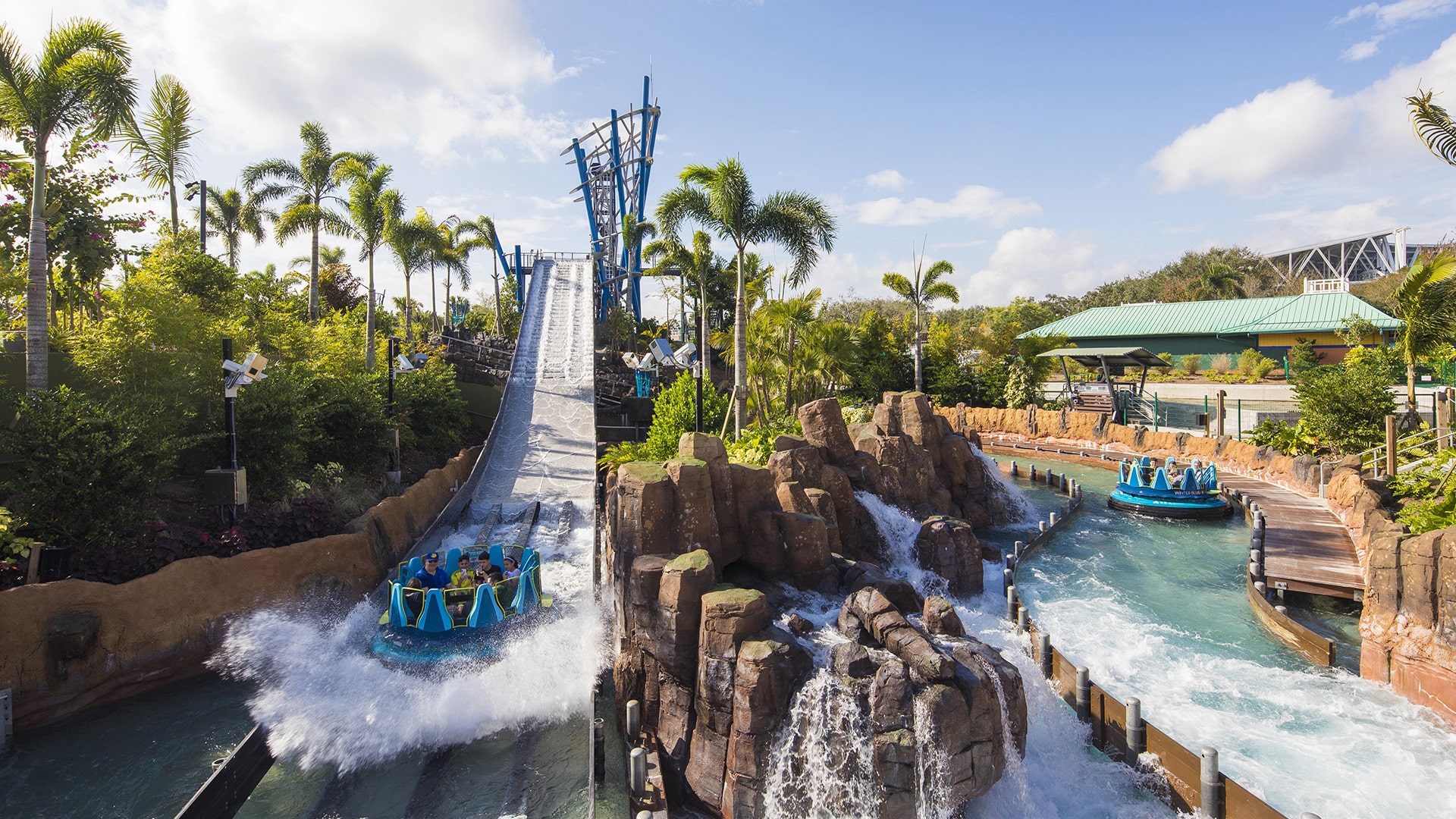 Infinity Falls At Seaworld Orlando